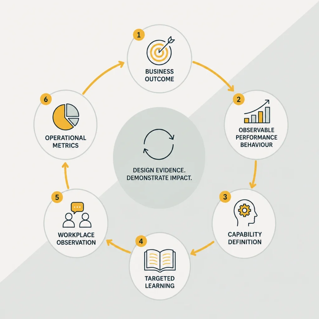 Capability Evidence Loop Diagram